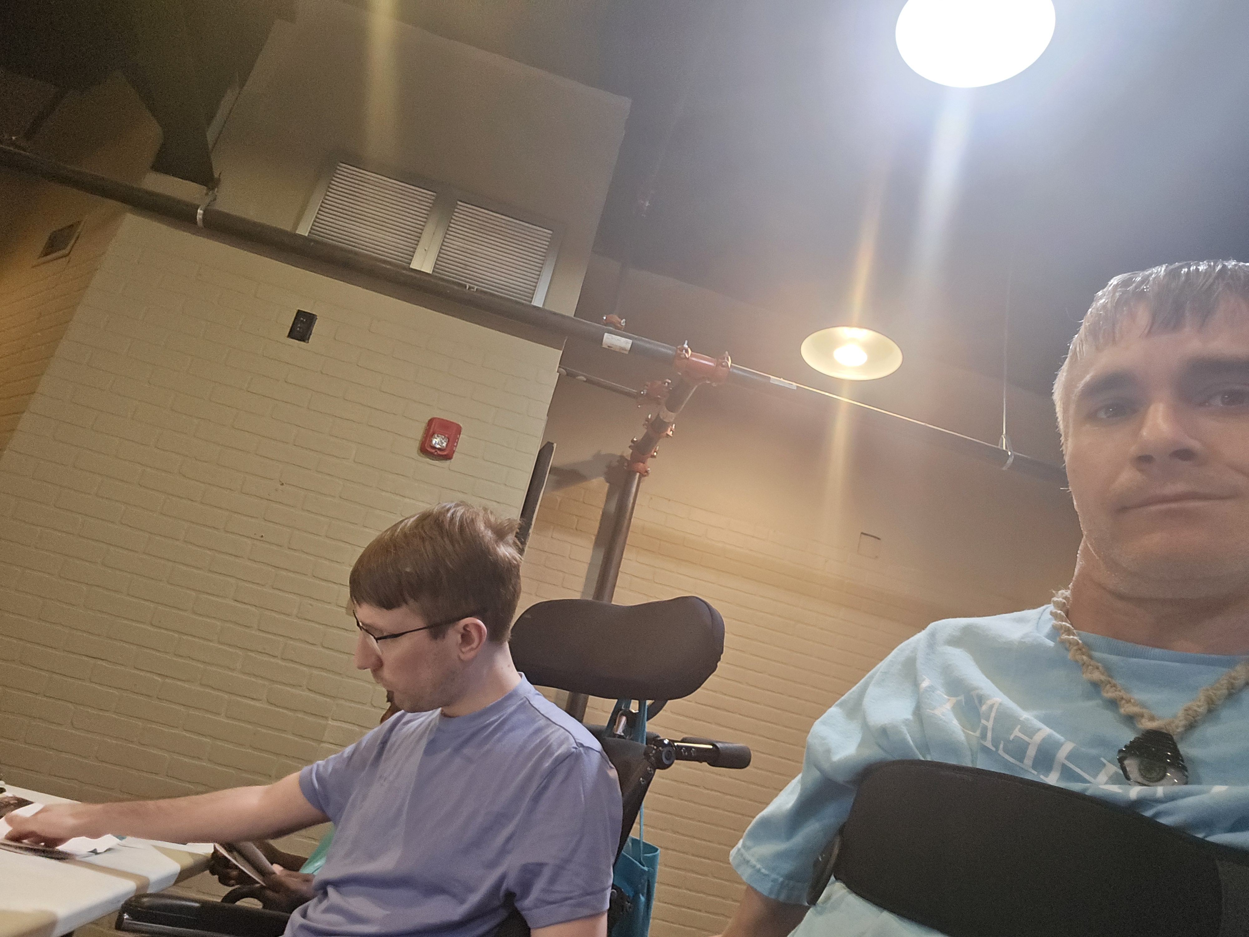 October 2025 — Photo of participants at the October 2025 SCI meeting at ILC Mobile with guest speaker from Alabama ARISE.