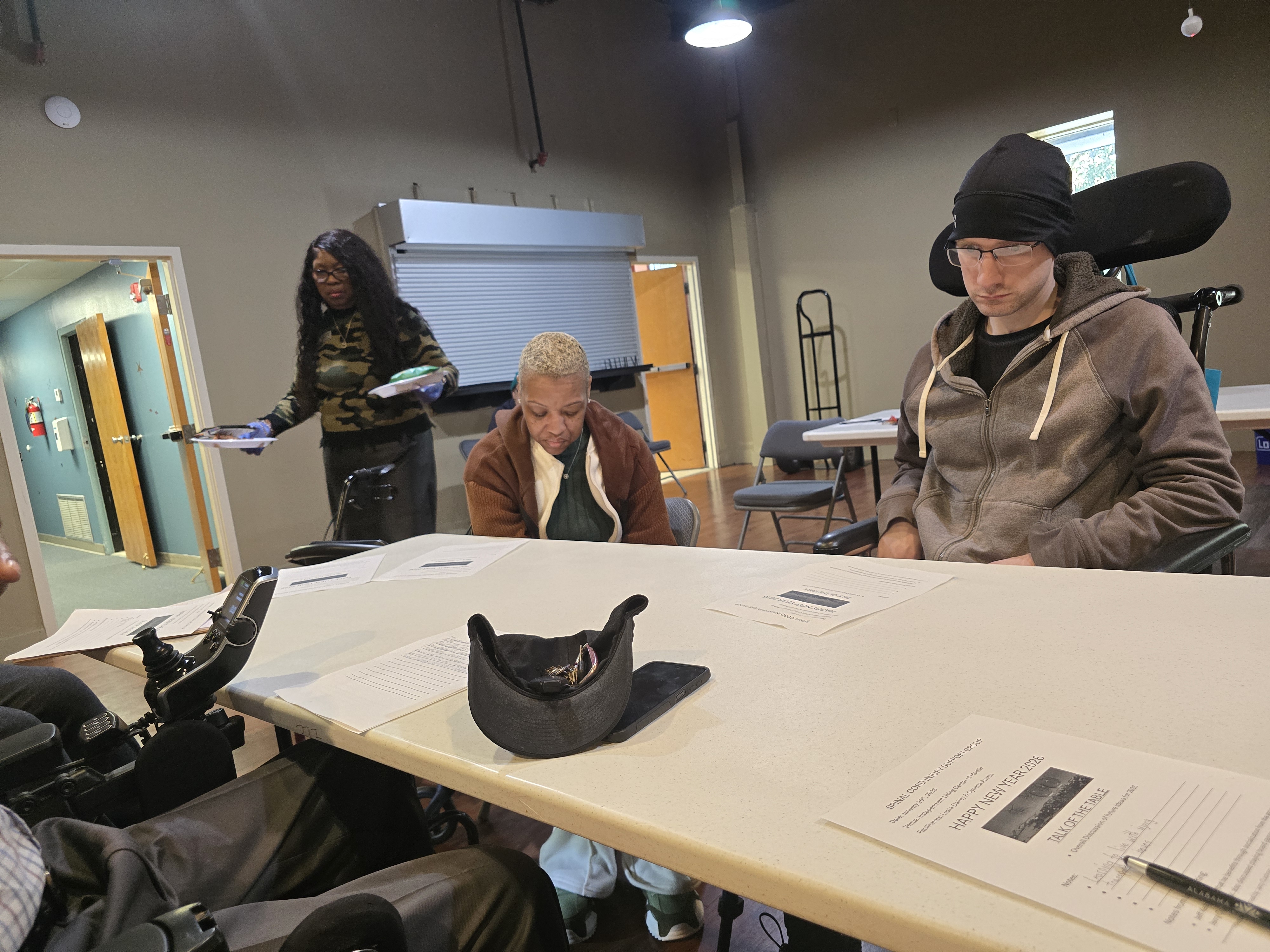 January 26, 2026 meeting from another angle at The Independent Living Center of Mobile in Mobile, Alabama.