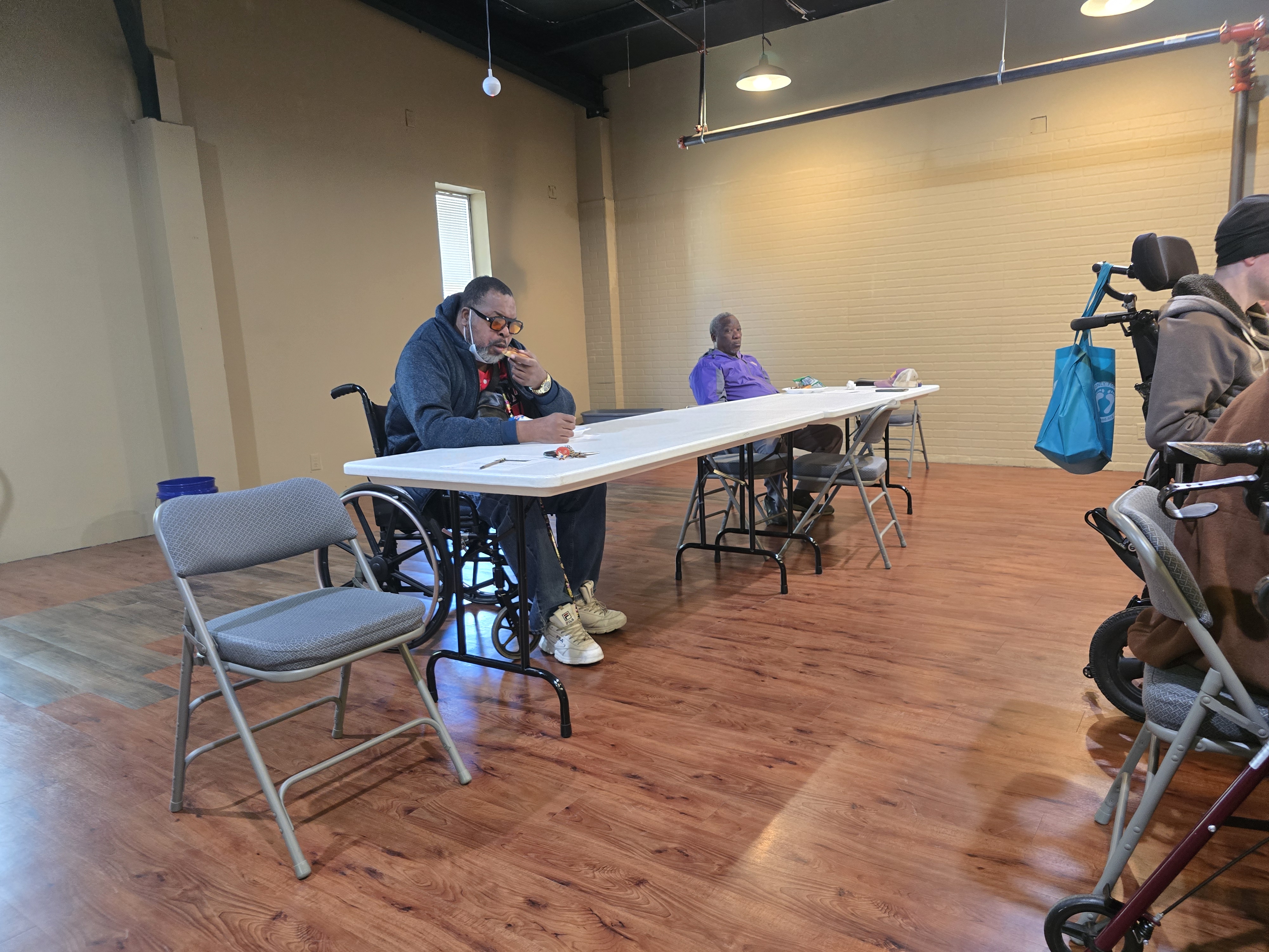 January 26, 2026 meeting from another angle at The Independent Living Center of Mobile in Mobile, Alabama.