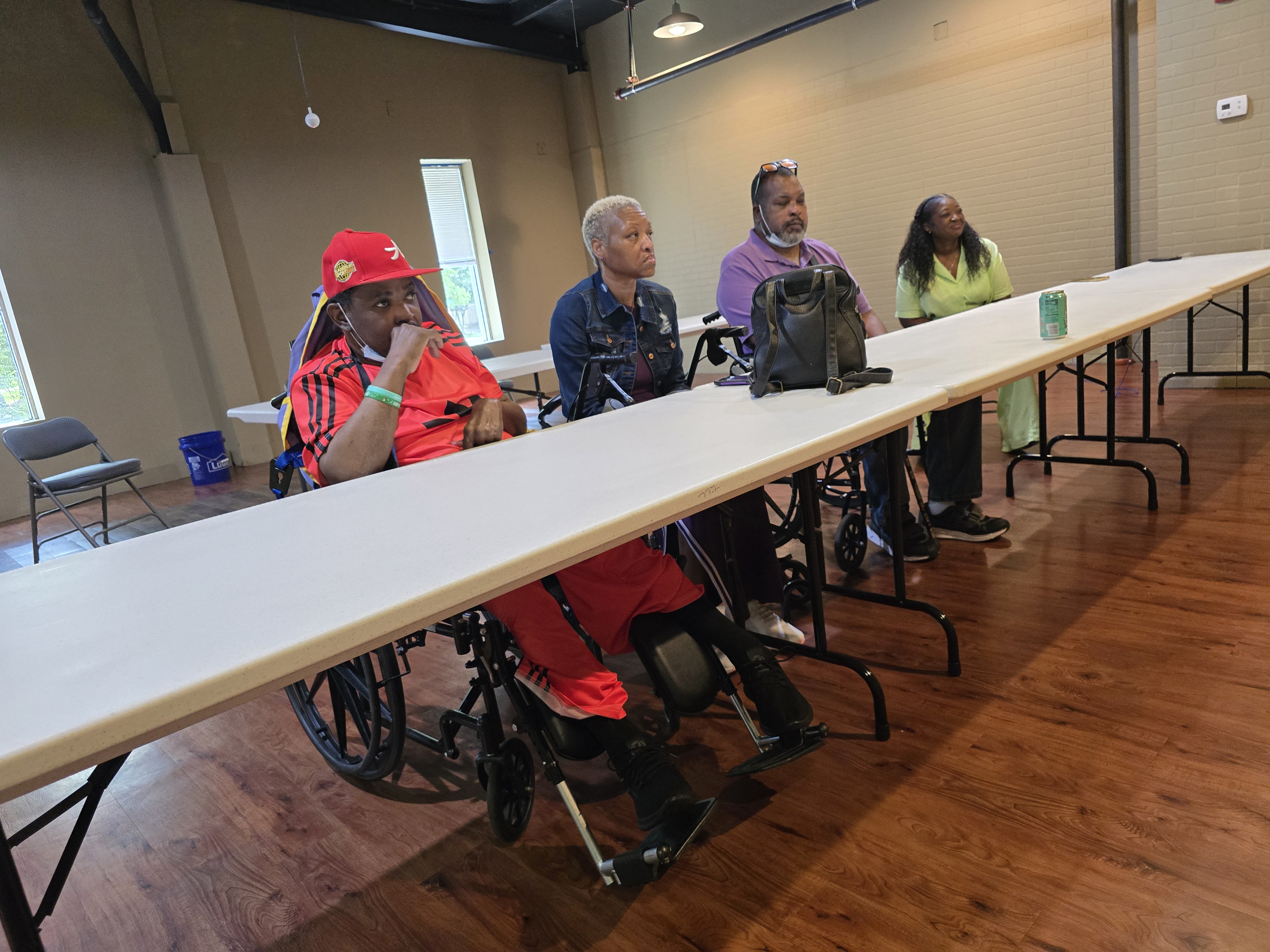 A few group members were unable to attend the meeting this month due to medical issues and schedule conflicts, but it was still a productive meeting.