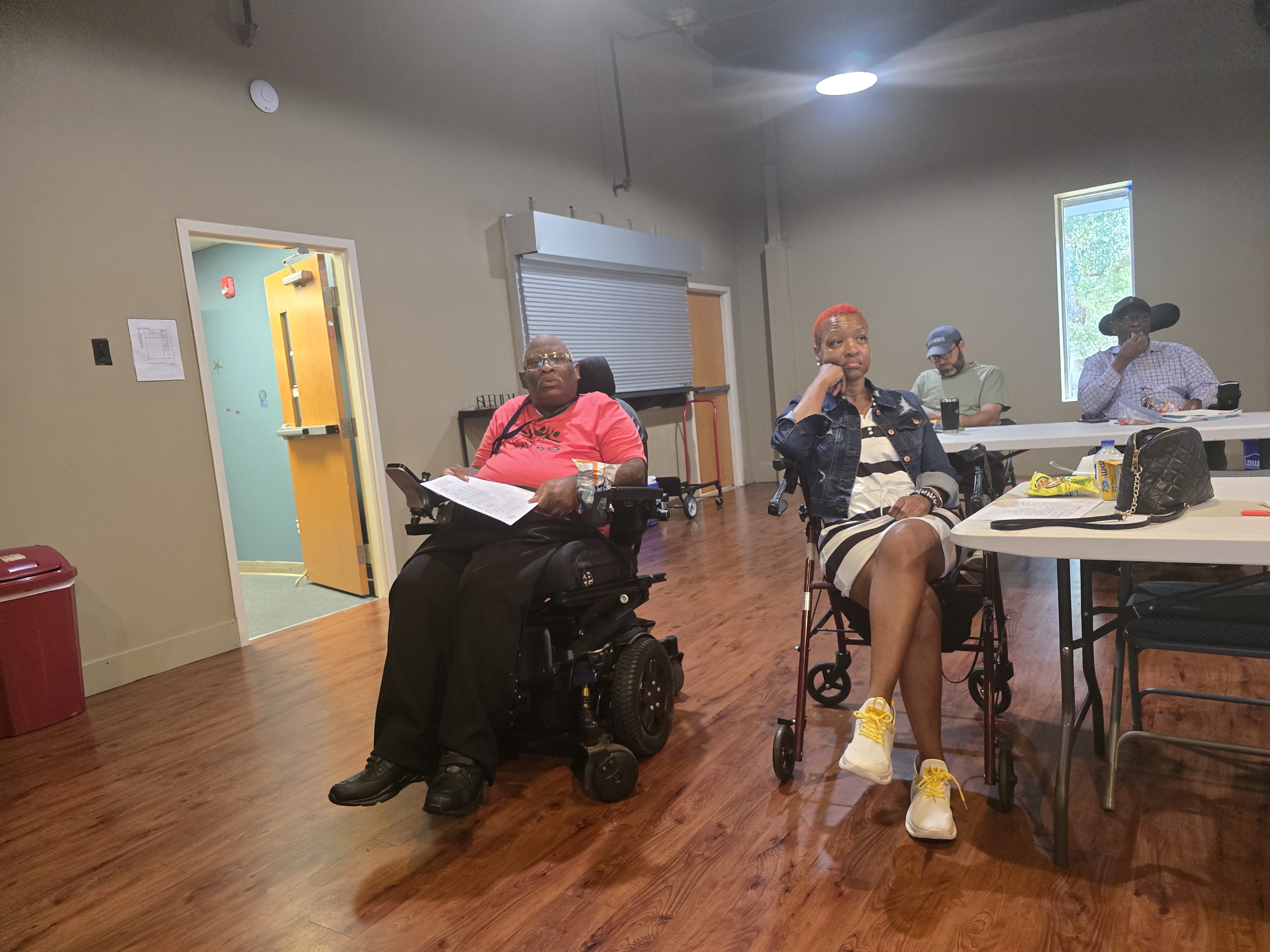Attendees at the September 2026 Spinal Cord Injury Support Group meeting in Mobile, Alabama.