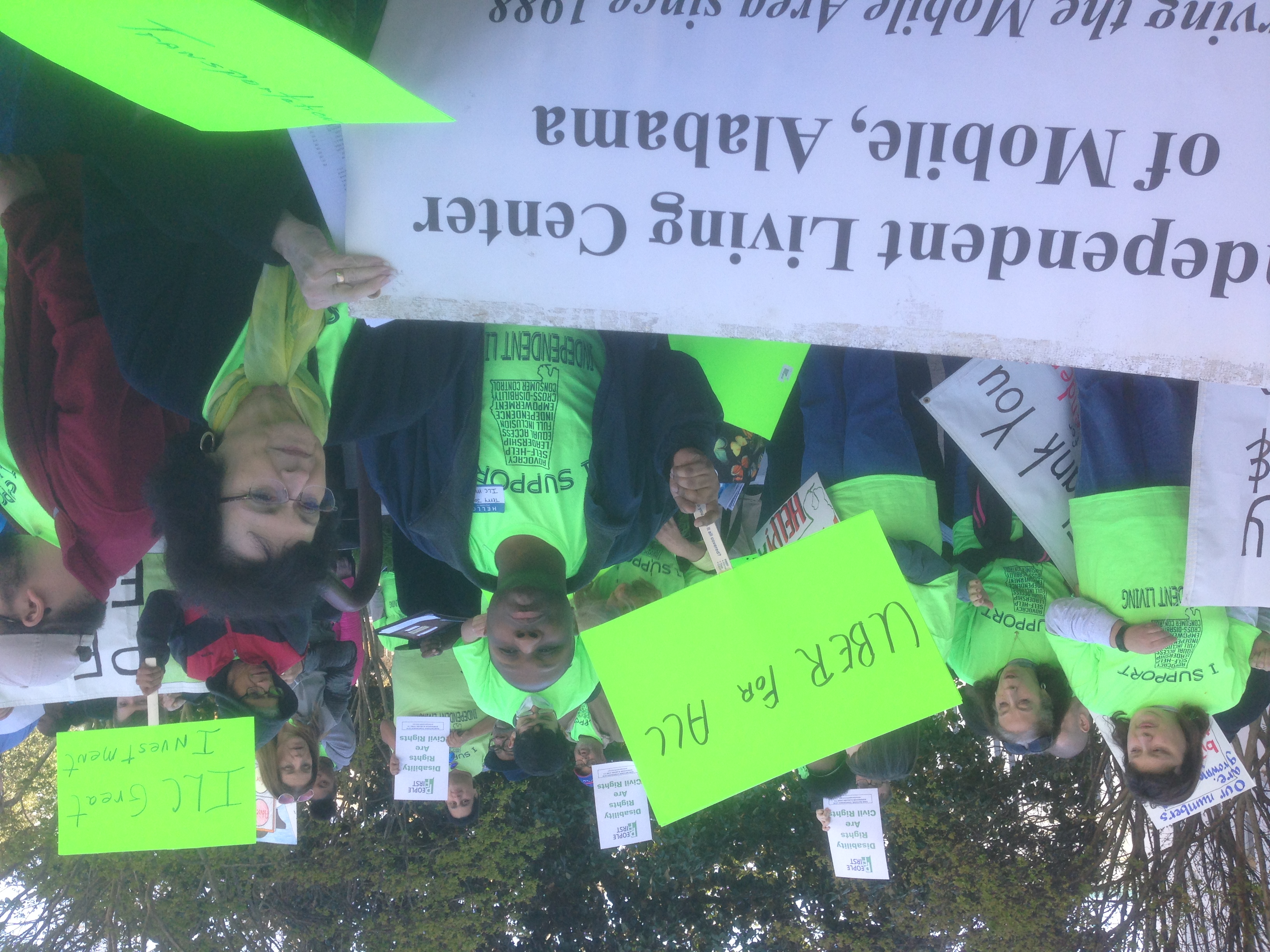 Participants gathered on the steps, 2018.