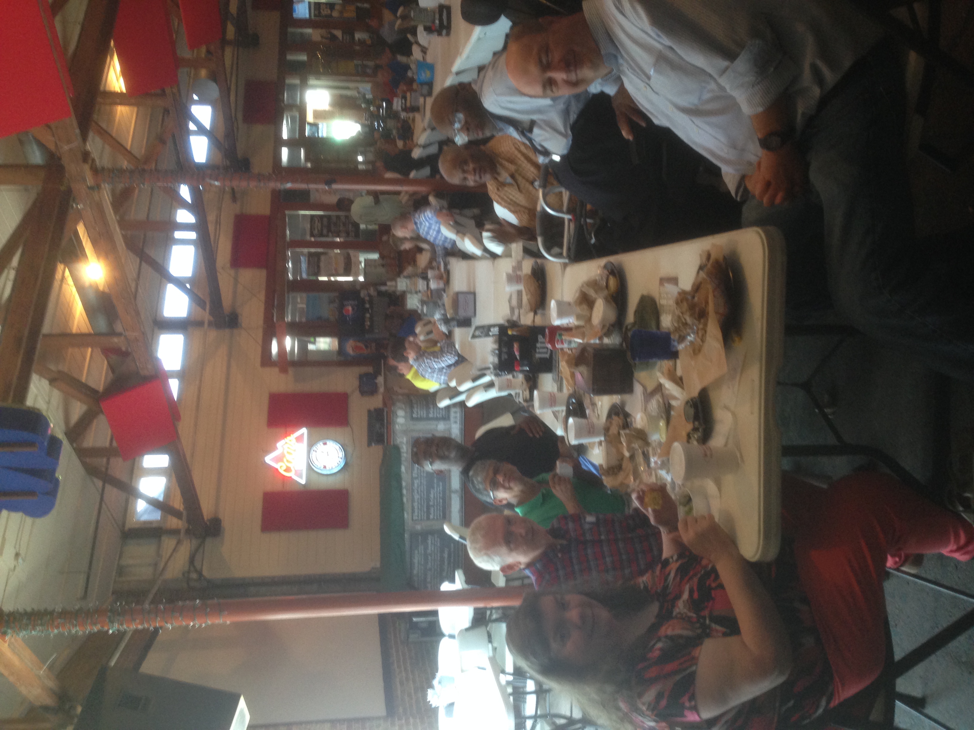 People for People meeting at Moe's Original BBQ, Mobile, Alabama — June 19, 2019.